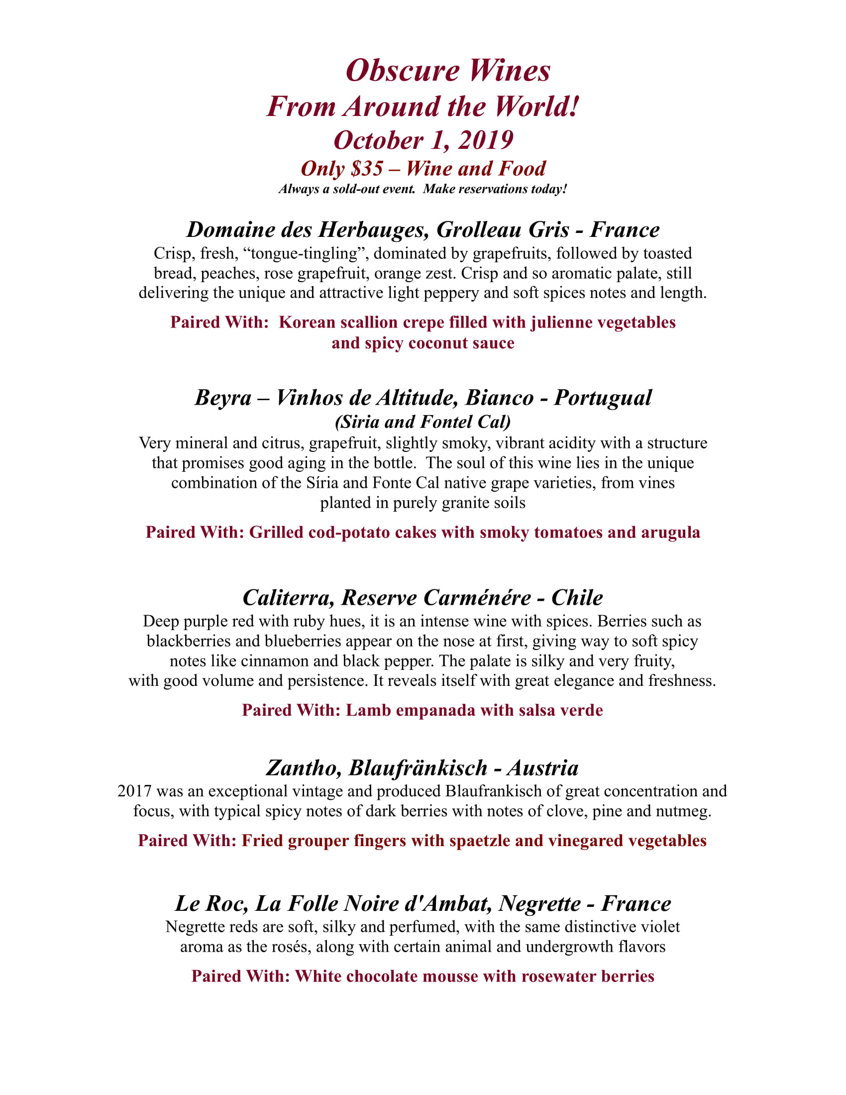 Wine Tasting – Page 2 – The County Cork Wine Pub